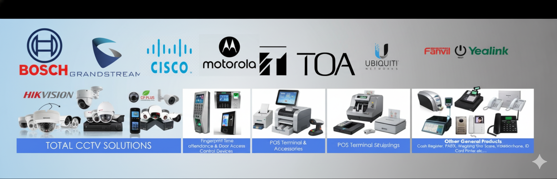 Sham Electronics Dubai & India | Bank Counters, CCTV, POS Systems ...